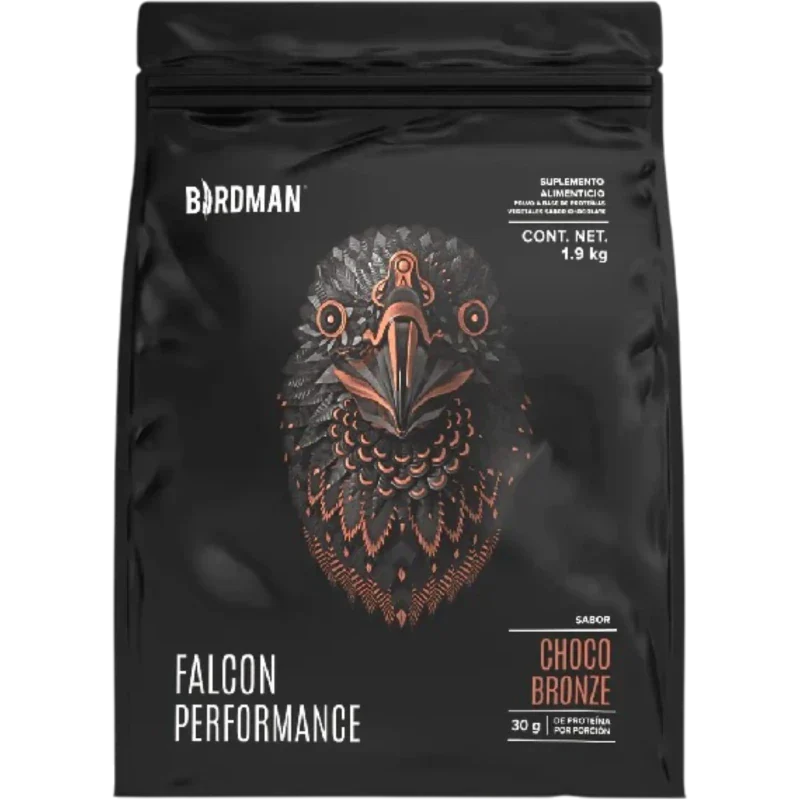 BIRDMAN Proteína Birdman, Falcon Performance Proteína Vegetal 1.9 kg 45 Porciones (Chocolate)