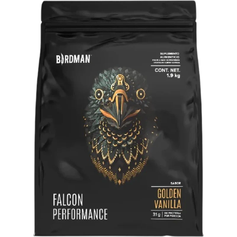 BIRDMAN Proteína Birdman, Falcon Performance Proteína Vegetal 1.9 kg 45 Porciones (Vainilla)