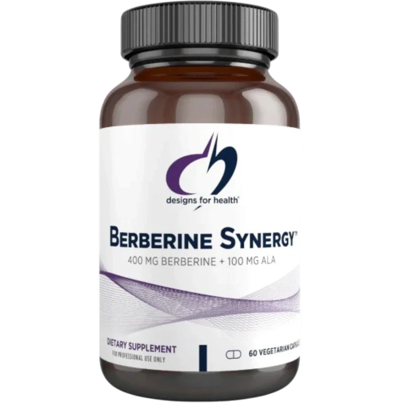Designs for Health Herbal Designs for Health, Berberina Synergy™ 400 mg (60 cápsulas)