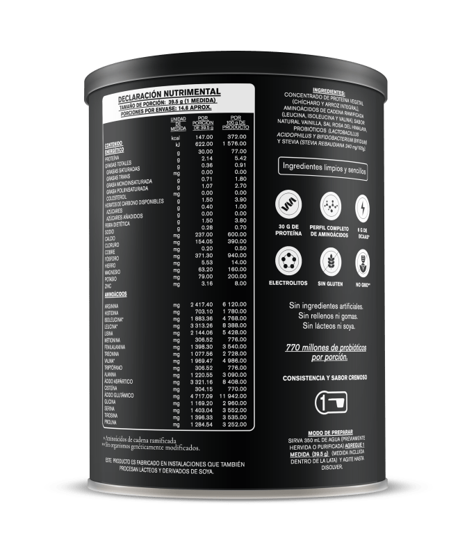 HABITS Suplementos , Deportes Habits, Proteína para Alto Rendimiento 578 g (Vainilla)