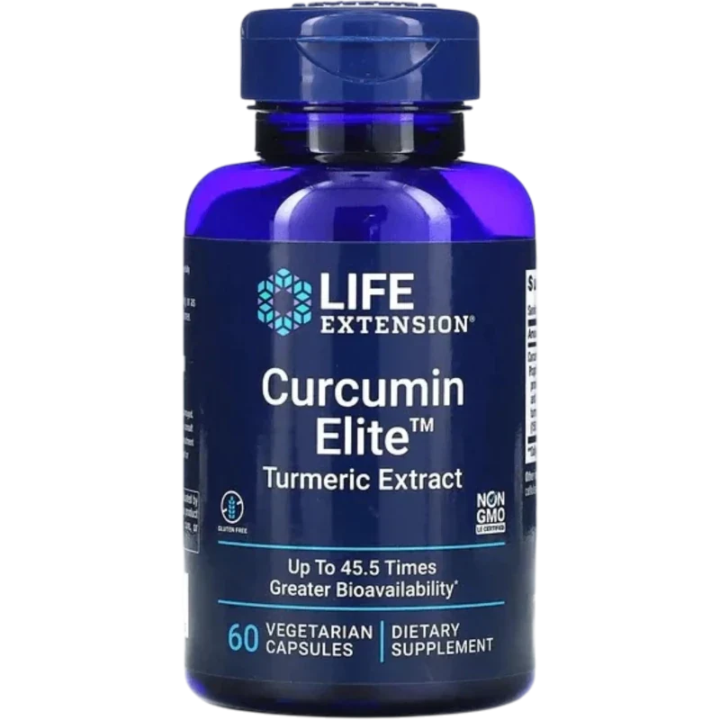 LIFE EXTENSION Herbal Life Extension, Extracto Curcumin Elite™ (60 cápsulas)