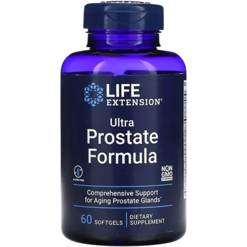 LIFE EXTENSION Suplemento Hormonal Life Extension, Fórmula Ultrapróstata (60 softgels)
