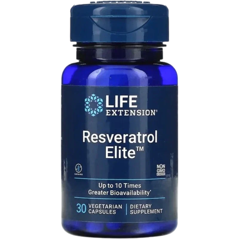 LIFE EXTENSION Herbal Life Extension, Resveratrol Elite™ (30 cápsulas)