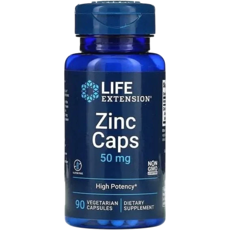 LIFE EXTENSION Mineral Life Extension, Zinc 50 mg (90 cápsulas)