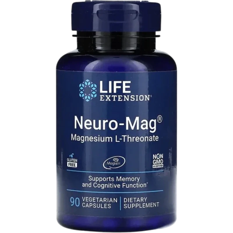 LIFE EXTENSION Mineral Life Extension, Neuro-mag® Magnesio L-Treonato (90 cápsulas)