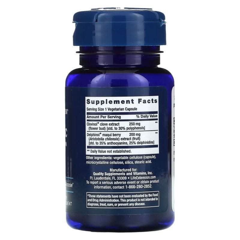 LIFE EXTENSION SUPLEMENTOS Life Extension, Protector Glucémico (30 cápsulas)