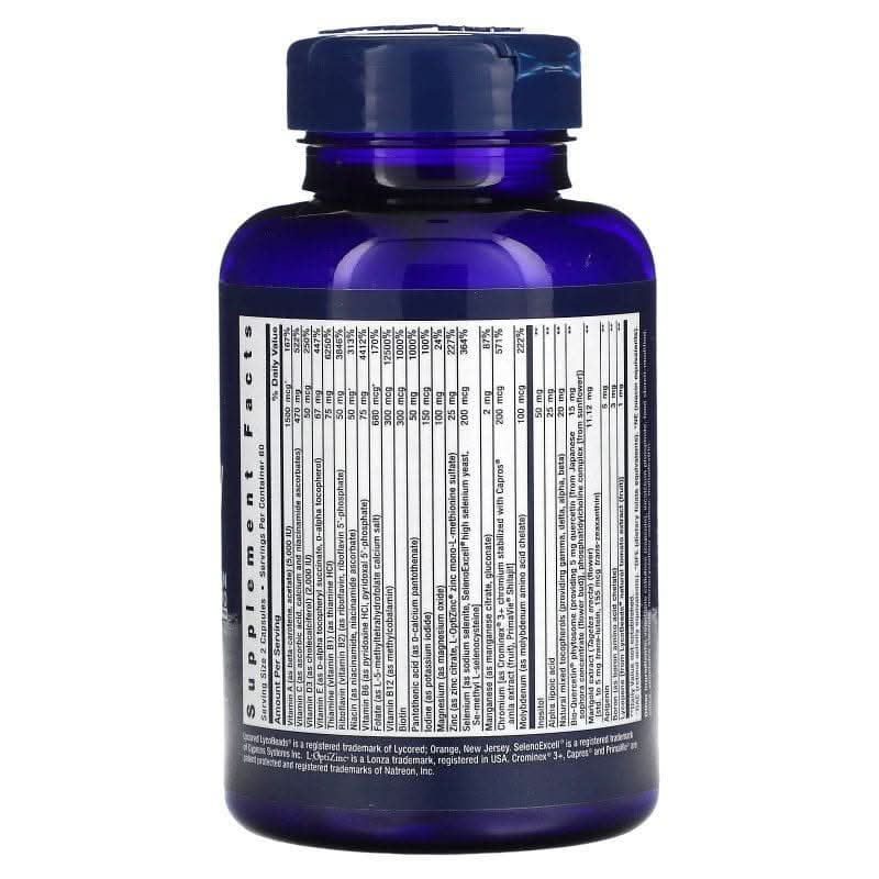 LIFE EXTENSION Vitaminas y complementos Life Extension, Multivitamínico Two-Per-Day (120 tabletas)
