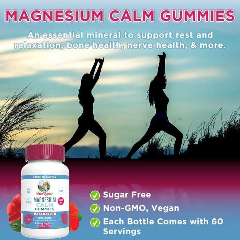MARY RUTH'S SUPLEMENTO Mary Ruth's, Citrato de Magnesio 50 mg (60 gomitas)