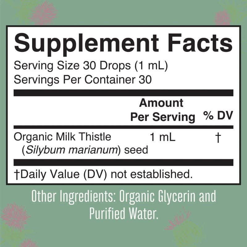 MARY RUTH'S SUPLEMENTOS Mary Ruth's, Cardo Mariano Orgánico (1 fl oz/30 ml)