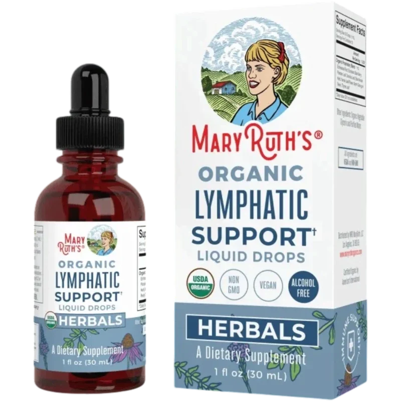 MARY RUTH'S Herbal Mary Ruth's, Apoyo Linfático Orgánico Líquido (1 fl oz/30 ml)