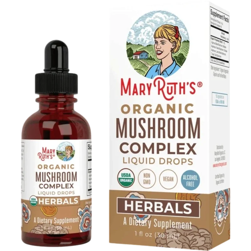 MARY RUTH'S Herbal Mary Ruth's, Hongos Orgánicos (1 fl oz/30 ml)