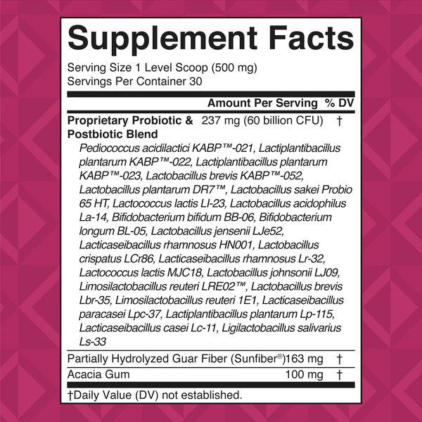 MARY RUTH'S Suplementos Mary Ruth's, Polvo para Soporte Vaginal 3 en 1 (0.5 oz/15 g)