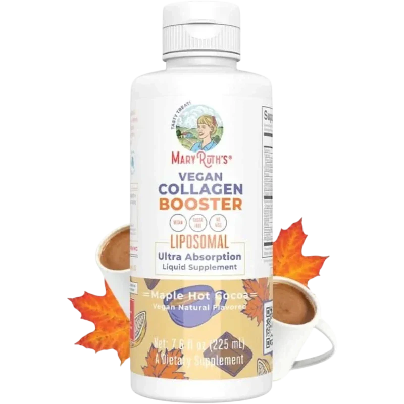 MARY RUTH'S Colágeno Mary Ruth's, Potenciador de Colágeno Vegano Liposomal (7.6 fl oz/ 225 ml)