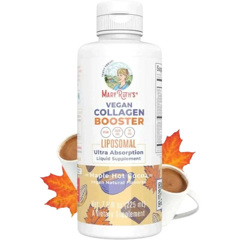 MARY RUTH'S Colágeno Mary Ruth's, Potenciador de Colágeno Vegano Liposomal (7.6 fl oz/ 225 ml)