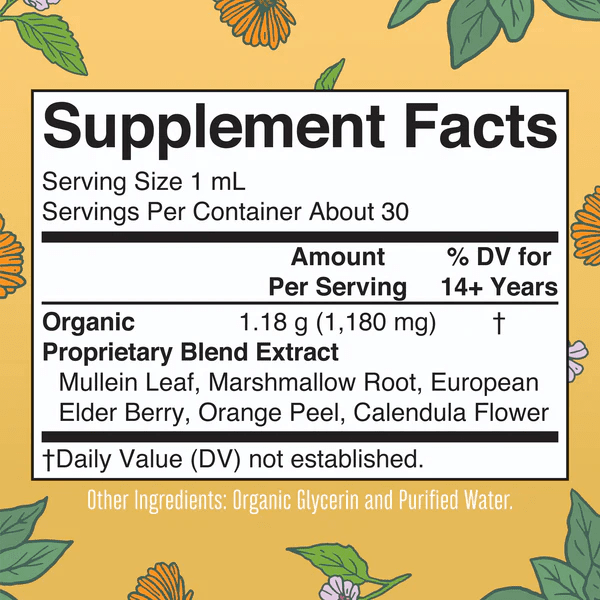 MARY RUTH'S Suplementos Mary Ruth's, Salud Respiratoria (1 fl oz/30 ml)