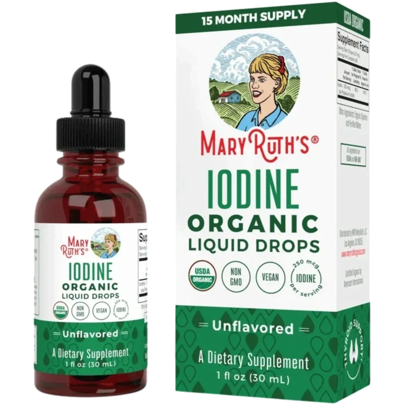 MARY RUTH'S Mineral Mary Ruth's, Yodo Orgánico (1 fl oz/30 ml)