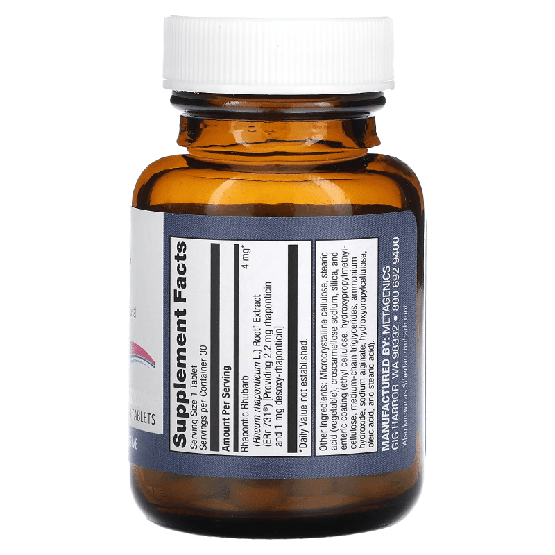 METAGENICS Suplementos , Mujeres Metagenics, Estrovera 271 mg (30 tabletas)