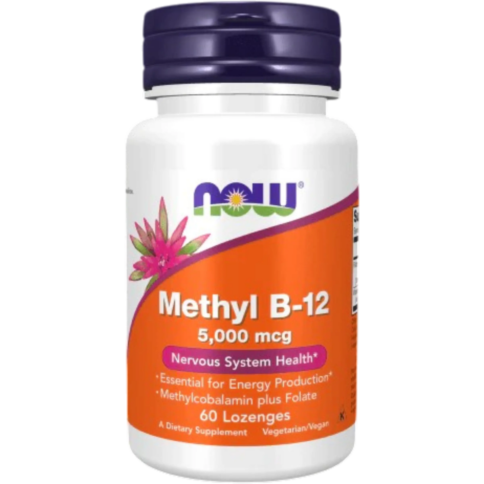 Now Foods, Metilo B-12 5,000 mcg (60 pastillas)