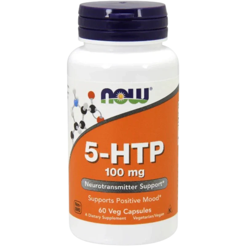 NOW Herbal Now Foods, 5-HTP 100 mg (60 cápsulas)