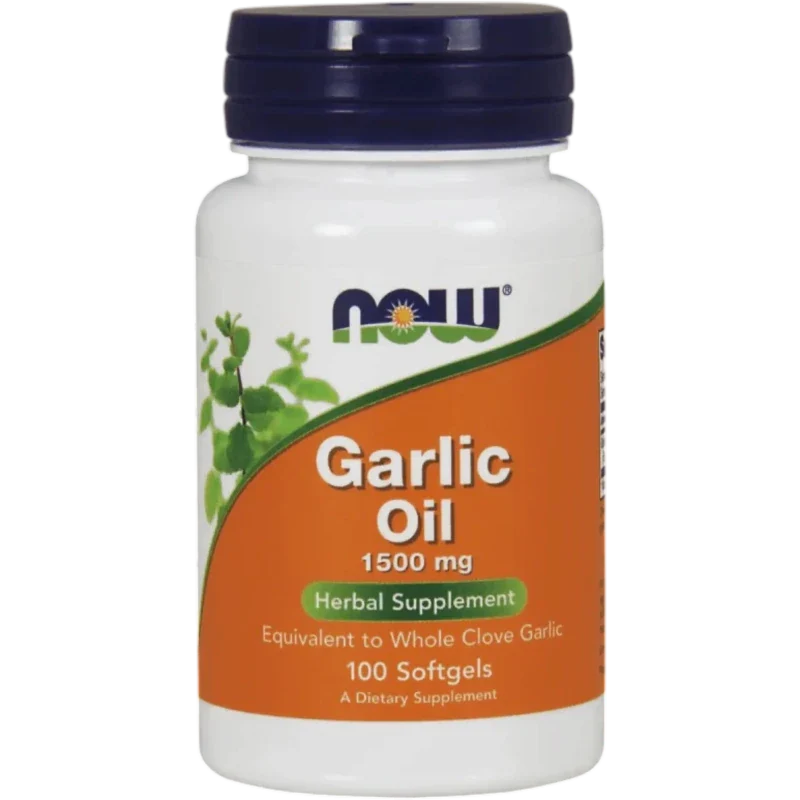 NOW Herbal Now Foods, Aceite de Ajo 1,500 mg (100 softgels)