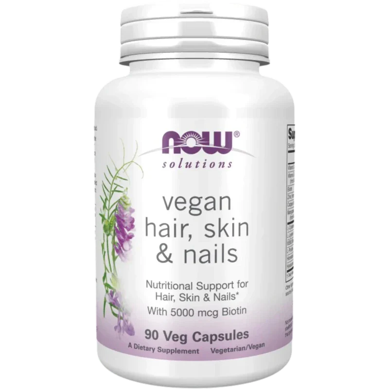 NOW Suplementos Now Foods, Cabello, Piel y Uñas (90 cápsulas)