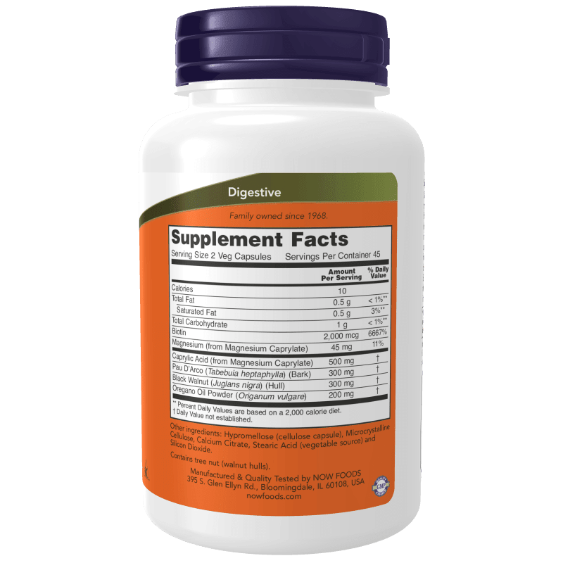 NOW SUPLEMENTOS Now Foods, Candida Support (90 cápsulas)
