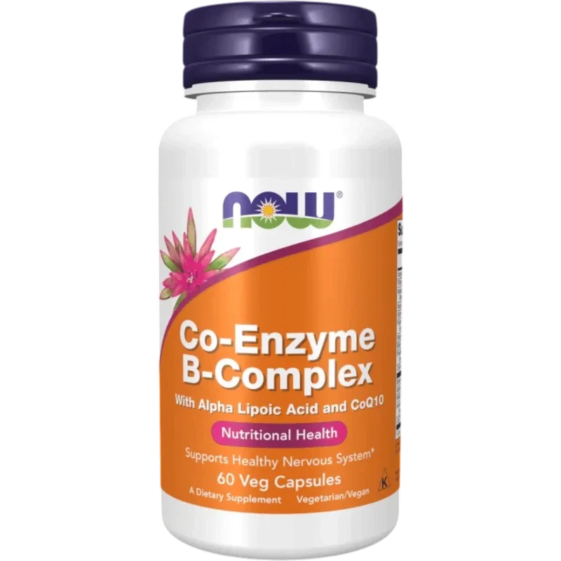 NOW Vitamina Now Foods, Complejo B de Co-Enzima (60 cápsulas)