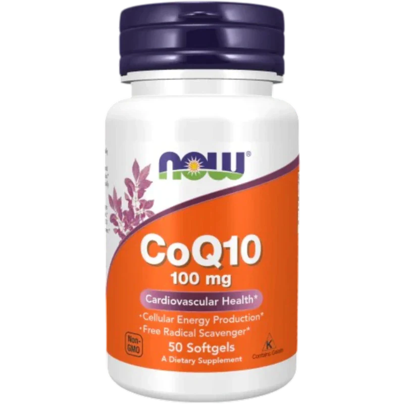 NOW Antioxidante Now Foods, CoQ10 100 mg (50 softgels)
