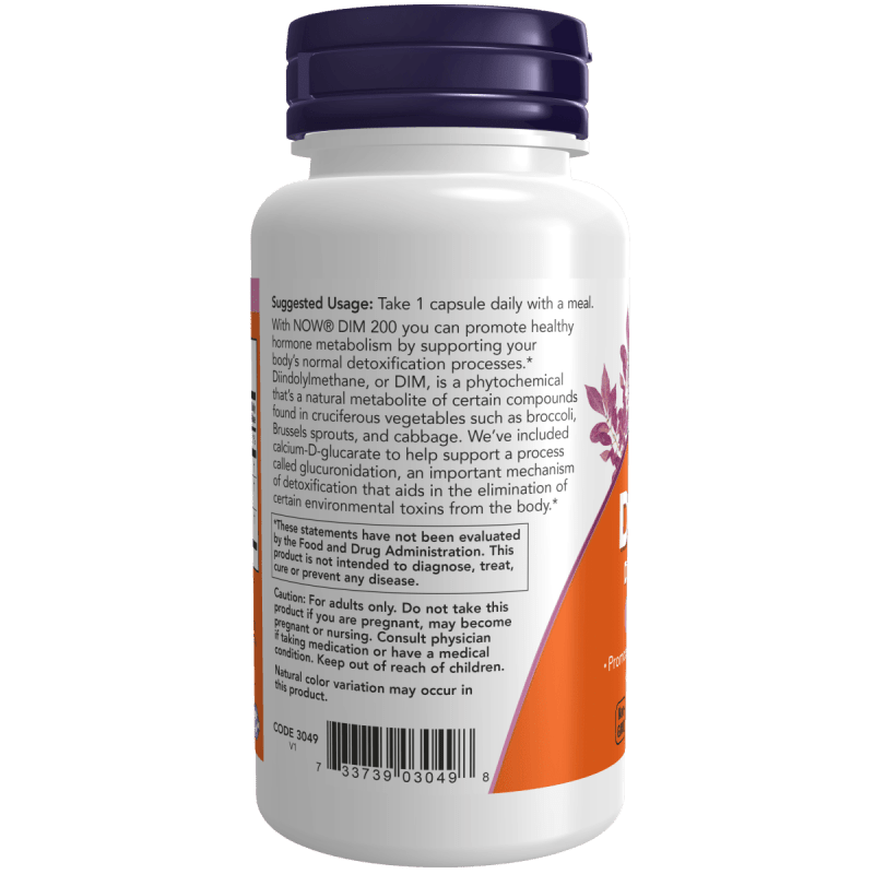 NOW Now Foods, Dim 200 Diindolilmetano (90 cápsulas)