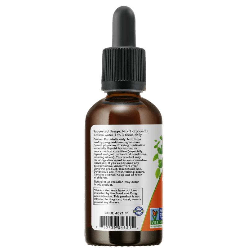 NOW SUPLEMENTOS Now Foods, Extracto de Ashwagandha Orgánica (2 fl oz/59 ml)
