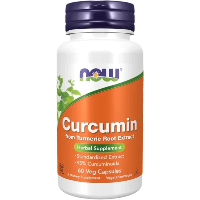 NOW Herbal Now Foods, Extracto de Curcumina 95% 665 mg (60 cápsulas)