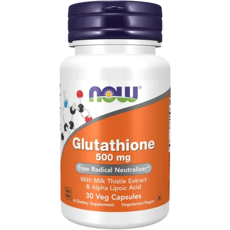NOW Antioxidante Now Foods, Glutatión 500 mg (30 cápsulas)