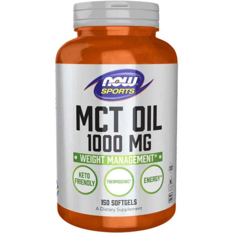 NOW Herbal Now Foods, MCT Oil 1000 mg (150 softgels)