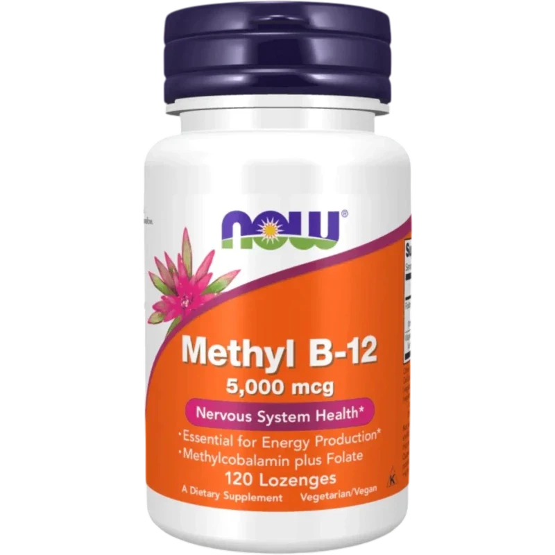 NOW Vitamina Now Foods, Metilo B-12 5,000 mcg (120 pastillas)
