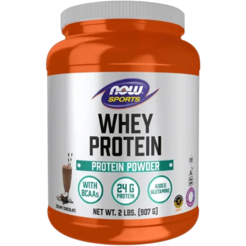 NOW Proteína Now Foods, Proteína de Whey Sabor Chocolate (2 lb 907 g)