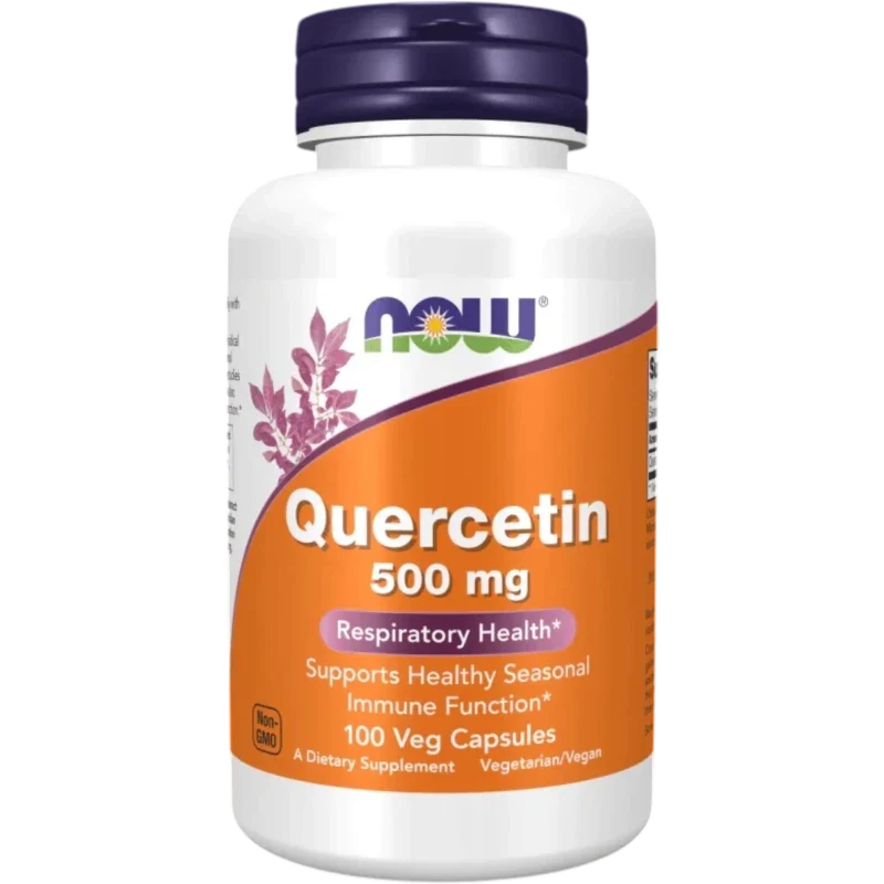 NOW Herbal Now Foods, Quercetina 500 mg (100 cápsulas)