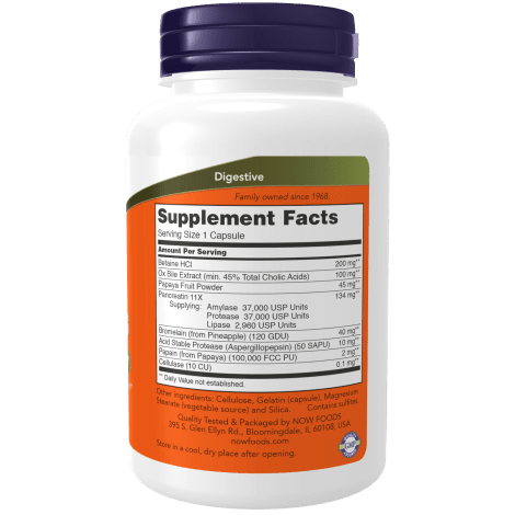 NOW SUPLEMENTOS Now Foods, Súper Enzimas (180 cápsulas)