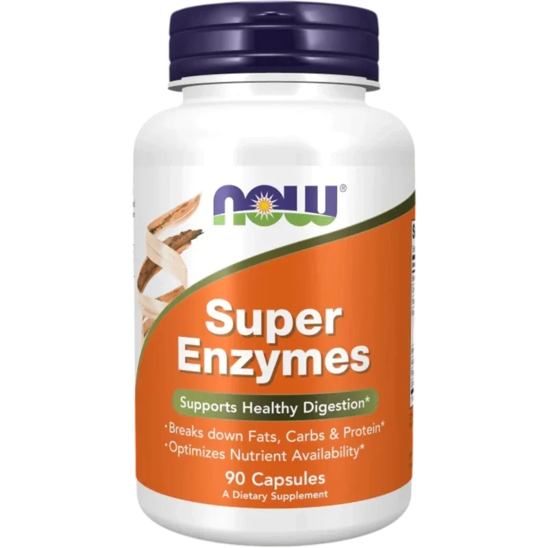 NOW Suplemento Now Foods, Súper Enzimas (90 cápsulas)