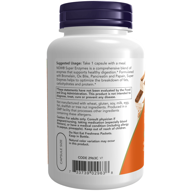 NOW SUPLEMENTOS Now Foods, Súper Enzimas (90 cápsulas)
