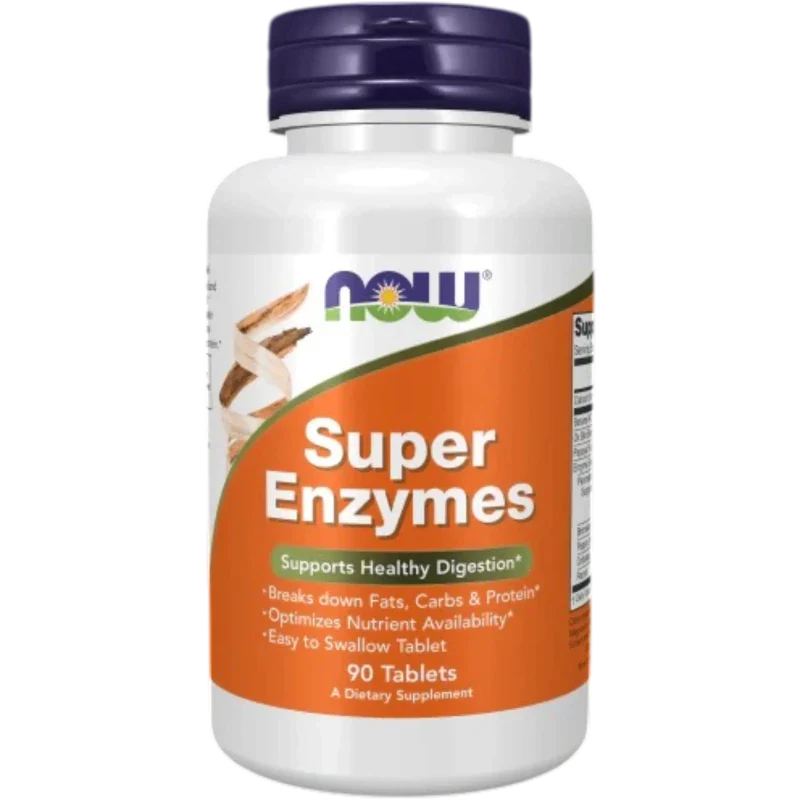 NOW Suplemento Now Foods, Súper Enzimas (90 tabletas)