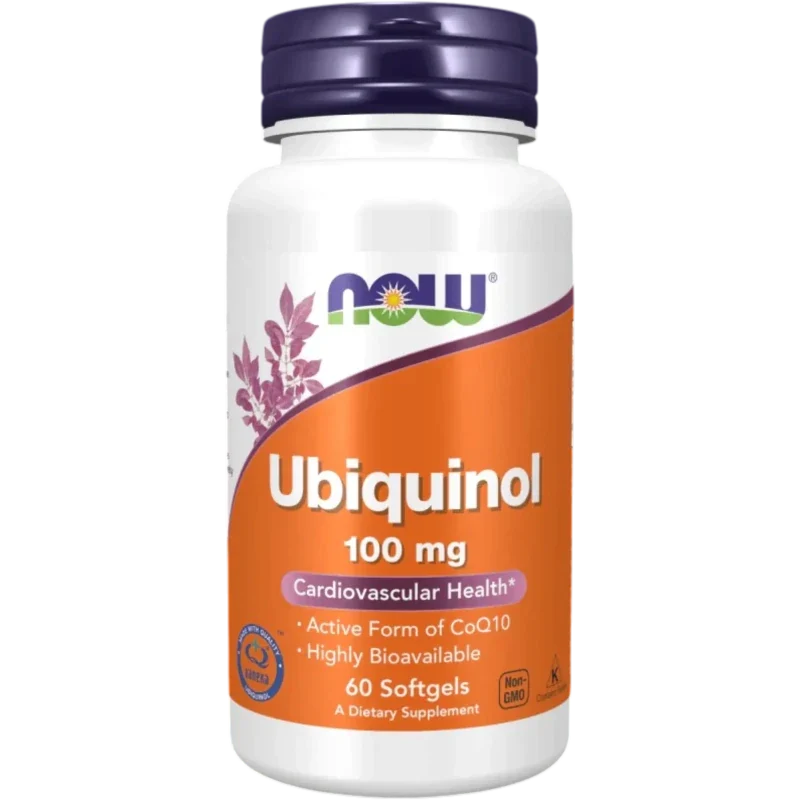 NOW Antioxidante Now Foods, Ubiquinol CoQ10 100 mg (60 softgels)