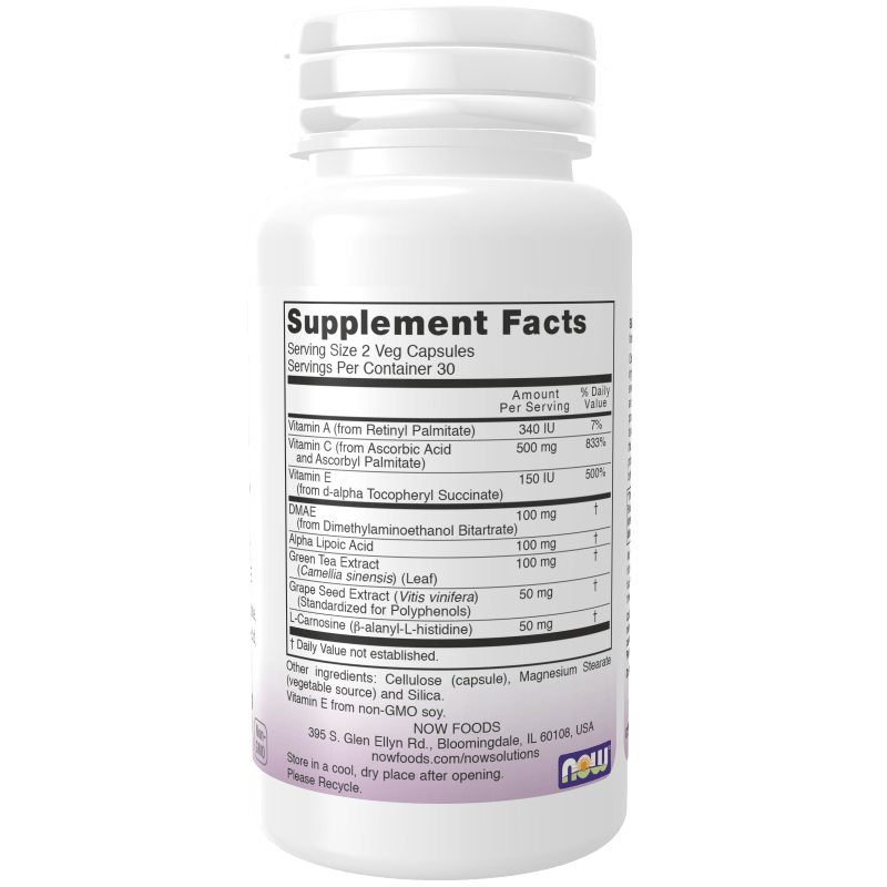 NOW SUPLEMENTOS Now Foods, Wrinkle Rescue (60 cápsulas)