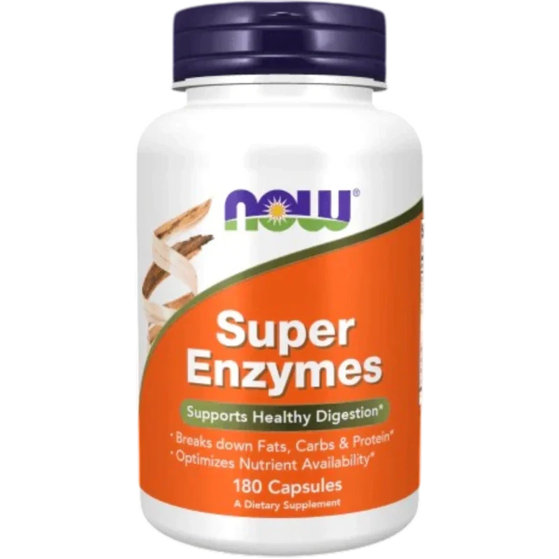 NOW Suplemento Now Foods, Súper Enzimas (180 cápsulas)