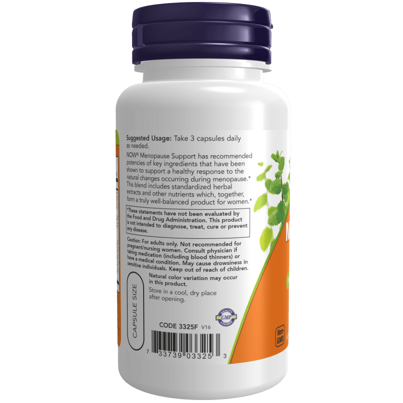 NOW SUPLEMENTOS Now Foods, Apoyo para la Menopausia (90 cápsulas)