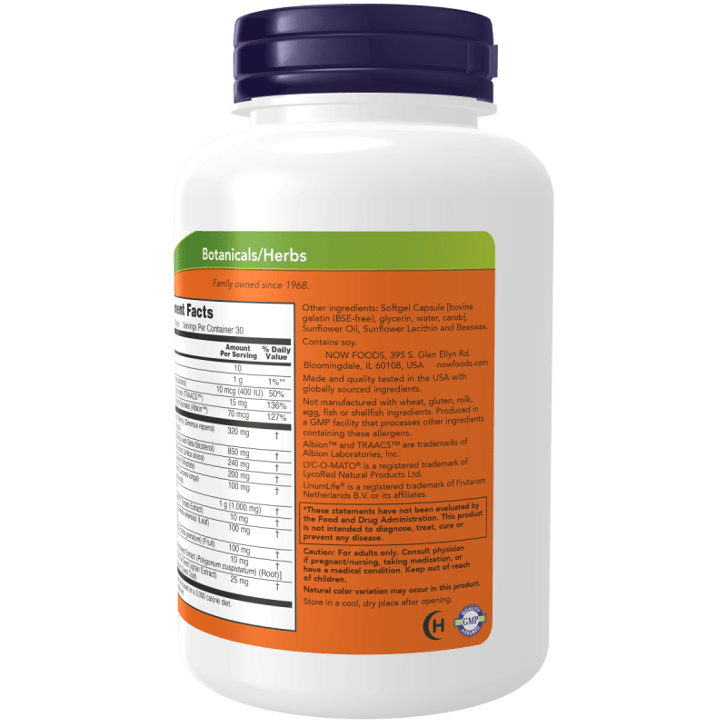 NOW SUPLEMENTOS Now Foods, Fuerza Clínica para la Salud de la Próstata (90 softgels)