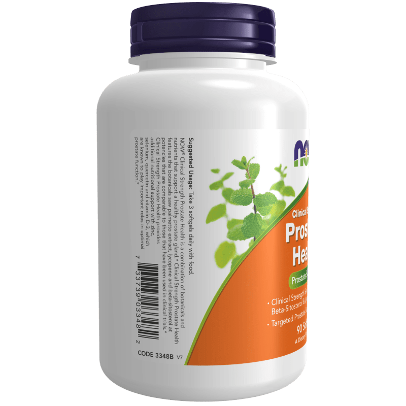 NOW SUPLEMENTOS Now Foods, Fuerza Clínica para la Salud de la Próstata (90 softgels)