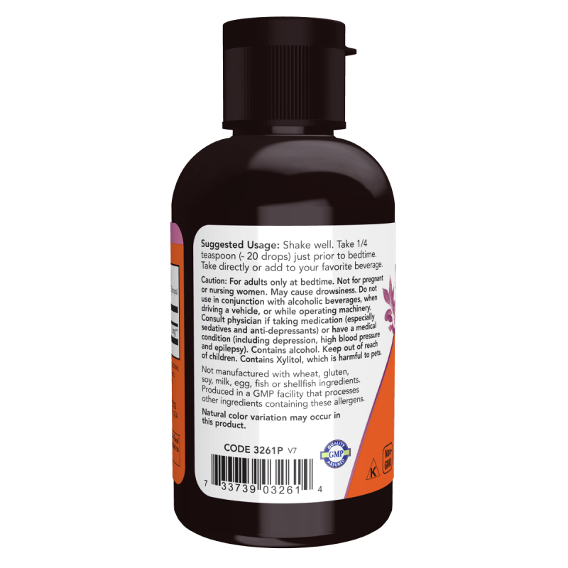 NOW SUPLEMENTOS Now Foods, Melatonina 60 ml