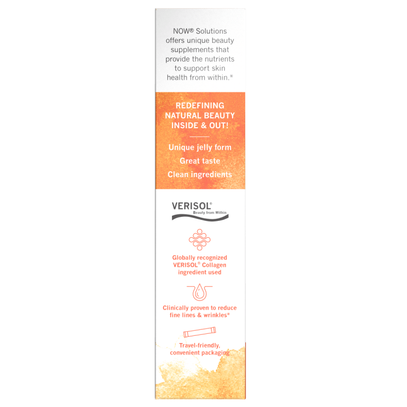 NOW Suplementos y vitaminas Now Foods, Colágeno en Barras de Gelatina de Naranja Dulce (7 oz/200 g)