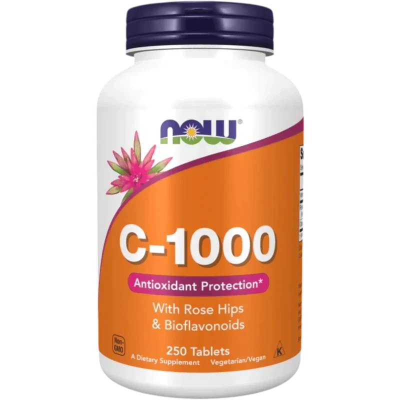 NOW Vitamina Now Foods, Vitamina C-1000 (250 tabletas)