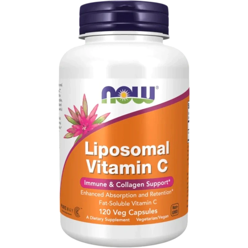 NOW Vitamina Now Foods, Vitamina C Liposomal (120 cápsulas)
